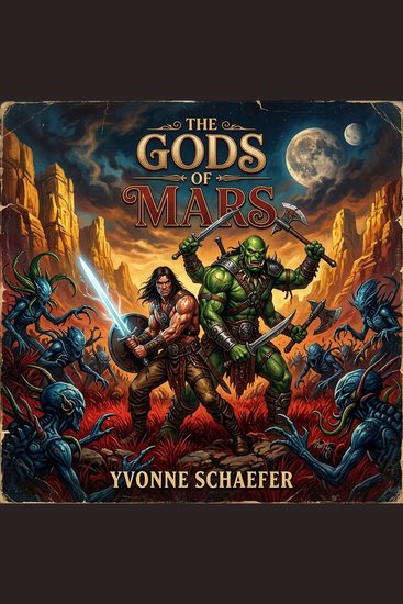 The gods of Mars - A breathless return to the dying red planet where a Virginian swordsman battles ancient gods for the love of a Martian princess - cover