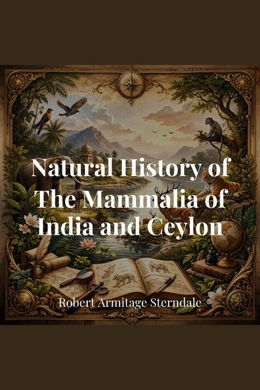 Natural History of the Mammalia of India and Ceylon - cover