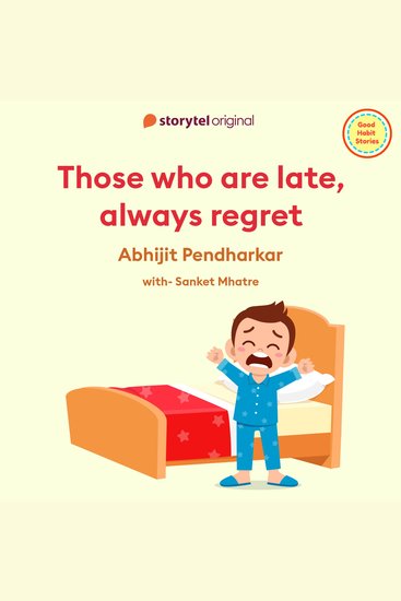 Those who are late always regret - cover