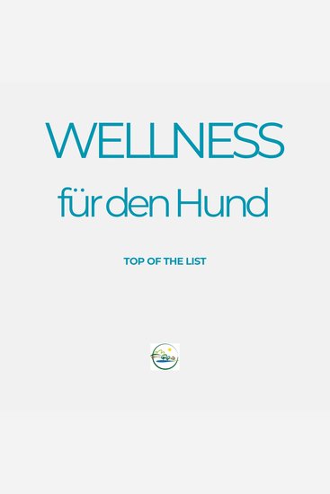 Wellness für den Hund - cover