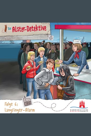 Die Alster-Detektive - Folge 6 Langfinger-Alarm - Folge 6 - Langfinger-Alarm - cover