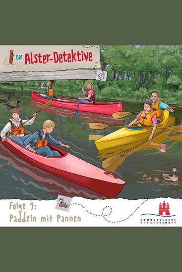 Die Alster-Detektive - Folge 9 Paddeln mit Pannen - Folge 9 - Paddeln mit Pannen - cover