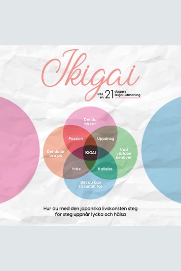 Ikigai: Hur du med den japanska livskonsten steg för steg uppnår lycka och hälsa – inklusive en 21-dagars Ikigai-utmaning - cover