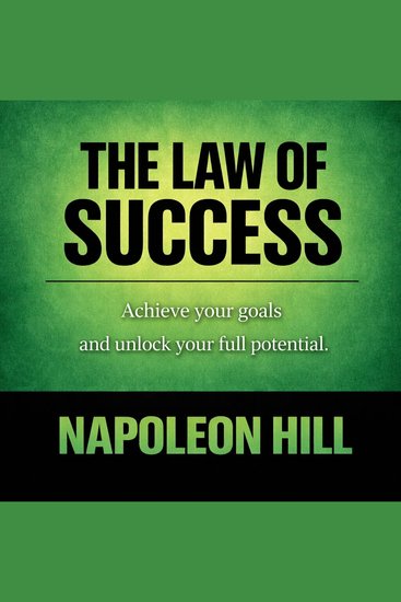 The Law of Success - cover