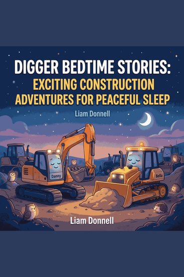 Digger Bedtime Stories: Exciting Construction Adventures for Peaceful Sleep - cover