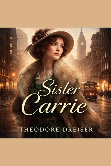SISTER CARRIE - A Story of Ambition Desire and Survival in the Rise of Modern America - cover