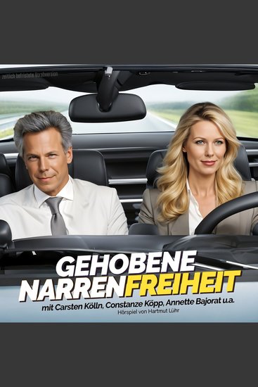 Gehobene Narrenfreiheit - Satire über Ethik Betrieb und Chaos - cover