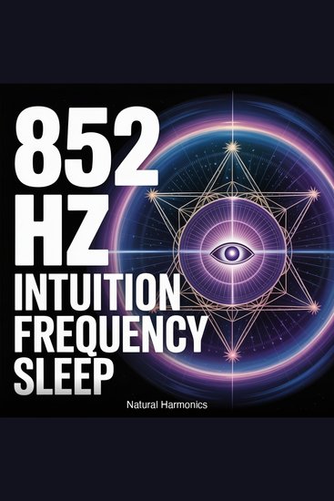 852 Hz Intuition Frequency Sleep - Third Eye Activation Frequency for Lucid Dreaming and Spiritual Rest - cover
