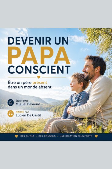 DEVENIR UN PAPA CONSCIENT - Être un père présent dans un monde absent - cover