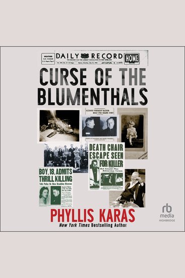 Curse of the Blumenthals - cover