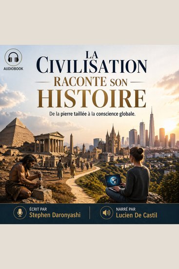 LA CIVILISATION RACONTE SON HISTOIRE - De la pierre taillée à la conscience globale - cover