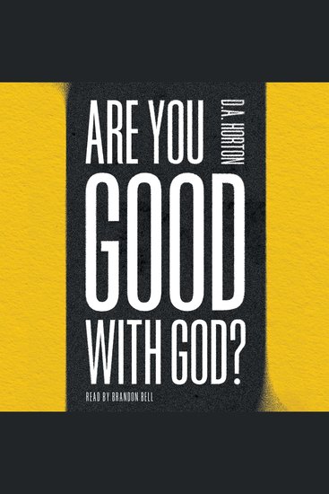 Are You Good with God? - cover
