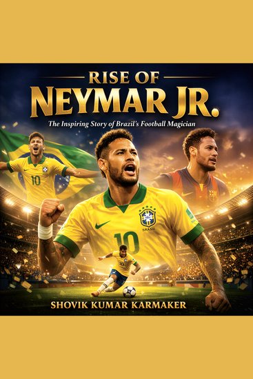 Rise of Neymar Jr - The Inspiring Story of Brazil's Football Magician - cover