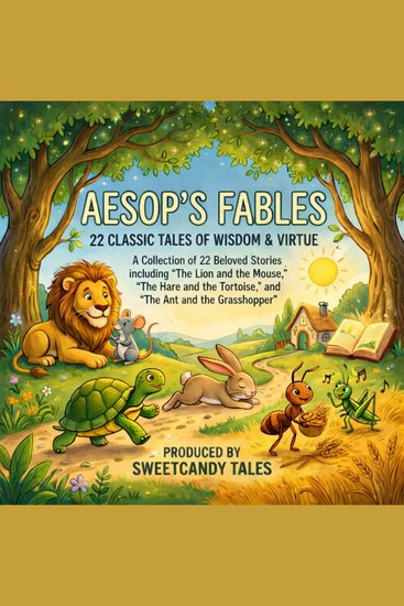 Aesop's Fables - A Collection of 22 Moral Stories for Kids and English Learners - cover