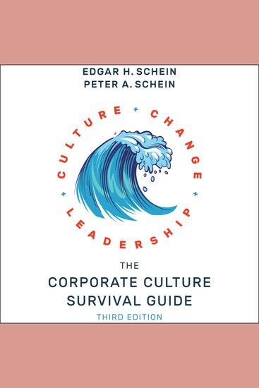The Corporate Culture Survival Guide - 3rd edition - cover