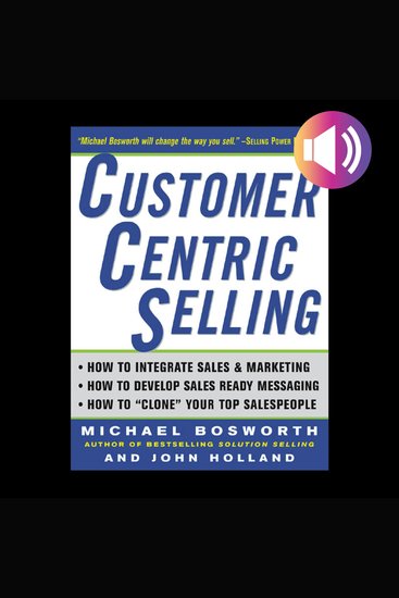 CustomerCentric Selling - cover