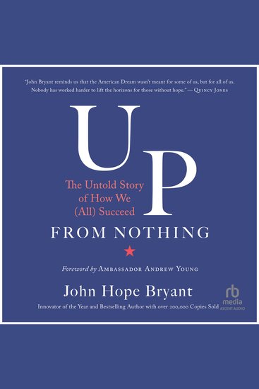 Up from Nothing - The Untold Story of How We (All) Succeed - cover