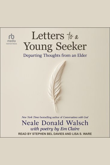 Letters to a Young Seeker - Departing Thoughts from an Elder - cover