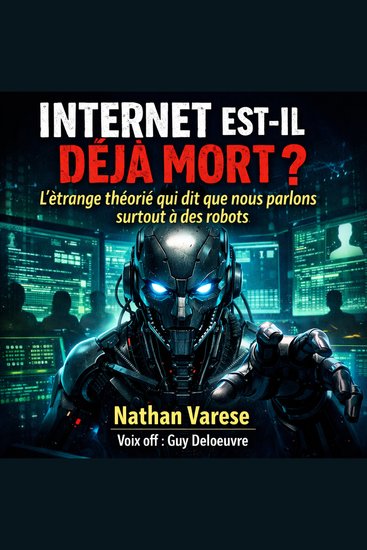 Internet est-il déjà mort ? - L’étrange théorie qui dit que nous parlons surtout à des robots - cover