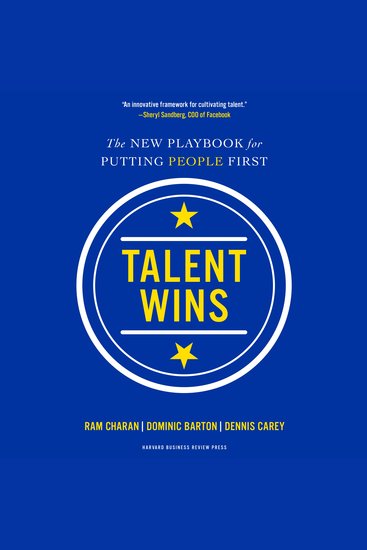 Talent Wins - The New Playbook for Putting People First - cover