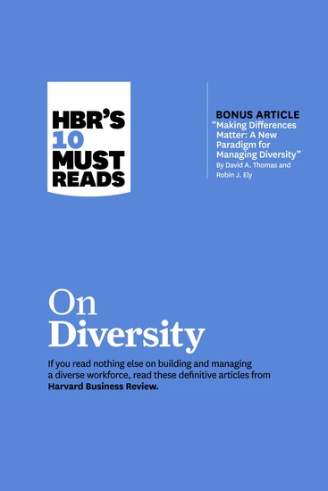 HBR's 10 Must Reads on Diversity - cover