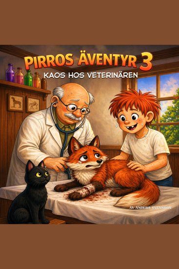Pirros äventyr 3 - Kaos hos veterinären - cover