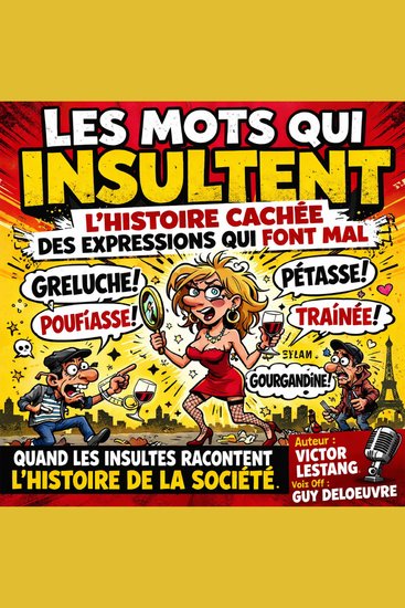Les Mots Qui Insultent : L’Histoire Cachée des Expressions Qui Font Mal - Quand les insultes racontent l’histoire de la société - cover