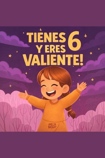 Tienes 6 y eres valiente segura y hermosa - 20 cuentos para niñas de 6 años para fortalecer la confianza en sí mismas despertar la amabilidad y disfrutar la lectura antes de dormir - cover