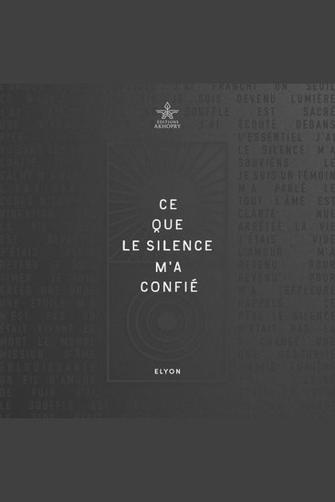 Ce que le silence m'a confié - cover