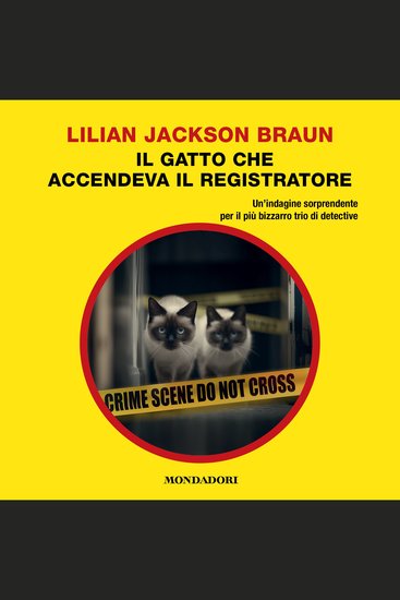 Il gatto che accendeva il registratore - cover