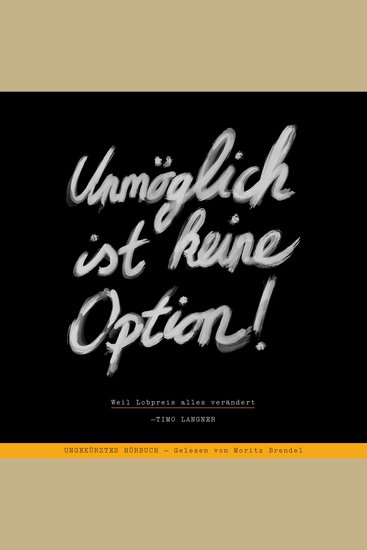 Unmöglich ist keine Option! - Weil Lobpreis alles verändert - cover