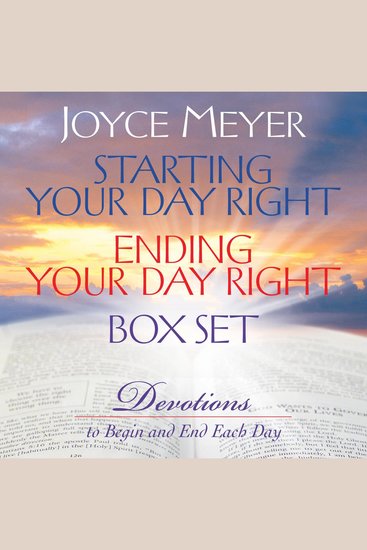 Starting Your Day Right Ending Your Day Right Box Set - Devotions to Begin and End Each Day - cover