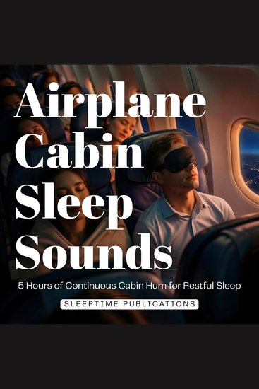 Airplane Cabin Sleep Sounds - 5 Hours of Continuous Cabin Hum for Restful Sleep - cover