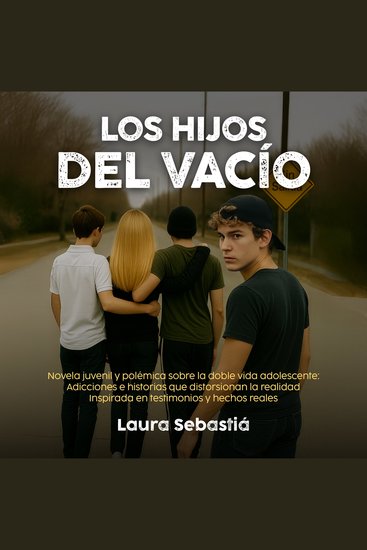 LOS HIJOS DEL VACÍO - Novela juvenil y polémica sobre la doble vida adolescente: Adicciones e historias que distorsionan la realidad Inspirada en testimonios y hechos reales - cover