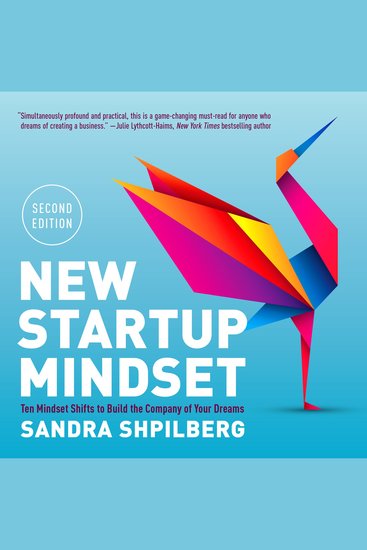 New Startup Mindset - Ten Mindset Shifts to Build the Company of Your Dreams - cover