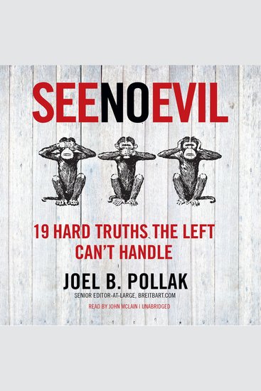 See No Evil - 19 Hard Truths the Left Can’t Handle - cover