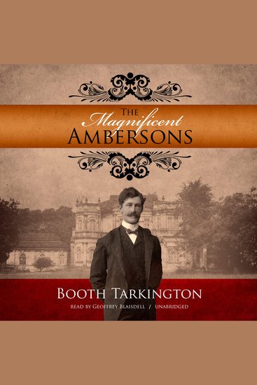 The Magnificent Ambersons - cover