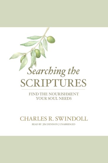 Searching the Scriptures - Find the Nourishment Your Soul Needs - cover