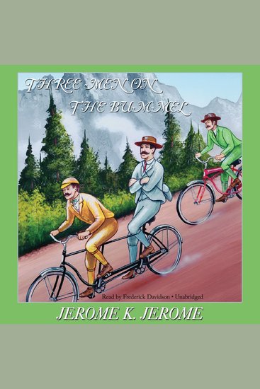 Three Men on the Bummel - cover