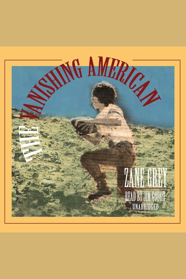 The Vanishing American - cover