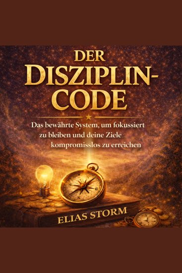 DER DISZIPLIN-CODE - Das bewährte System um fokussiert zu bleiben und deine Ziele kompromisslos zu erreichen - cover