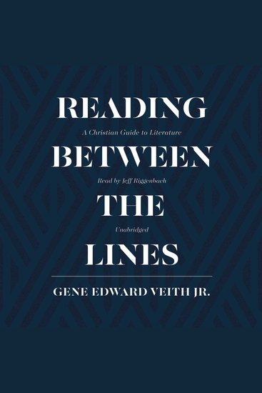 Reading between the Lines - A Christian Guide to Literature - cover