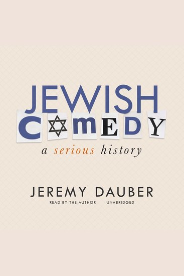 Jewish Comedy - A Serious History - cover