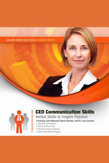 CEO Communication Skills - Verbal Skills to Inspire Passion - cover