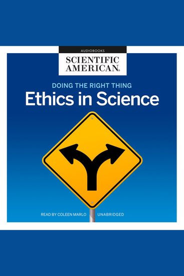 Doing the Right Thing - Ethics in Science - cover