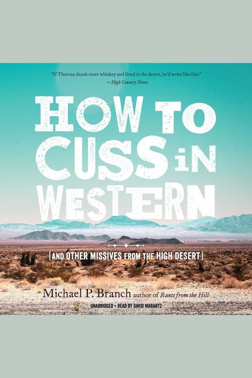 How to Cuss in Western - And Other Missives from the High Desert - cover