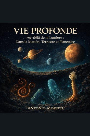 Vie profonde – Au-delà de la lumière - au cœur de la matière terrestre et planétaire - cover