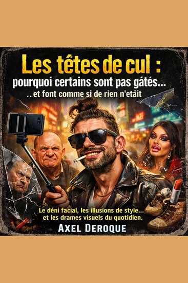 Les têtes de cul : pourquoi certains sont pas gâtés… et font comme si de rien n’était - Le déni facial les illusions de style… et les drames visuels du quotidien - cover