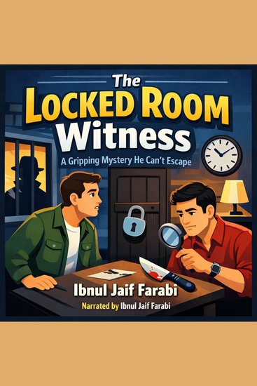 The Locked Room Witness - A Gripping Mystery He Can’t Escape - cover