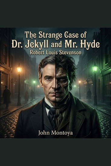 The Strange Case Of Dr Jekyll And Mr Hyde - A classic Gothic Fiction Mystery where scientific hubris births a monster Delve into the fog-drenched streets of Victorian London and unmask the chilling duality of man in this iconic audiobook - cover